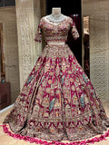 Zarqa Sahi Lehenga