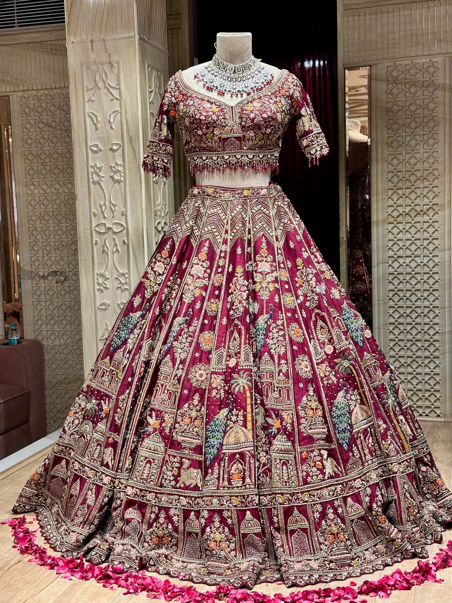 Zarqa Sahi Lehenga