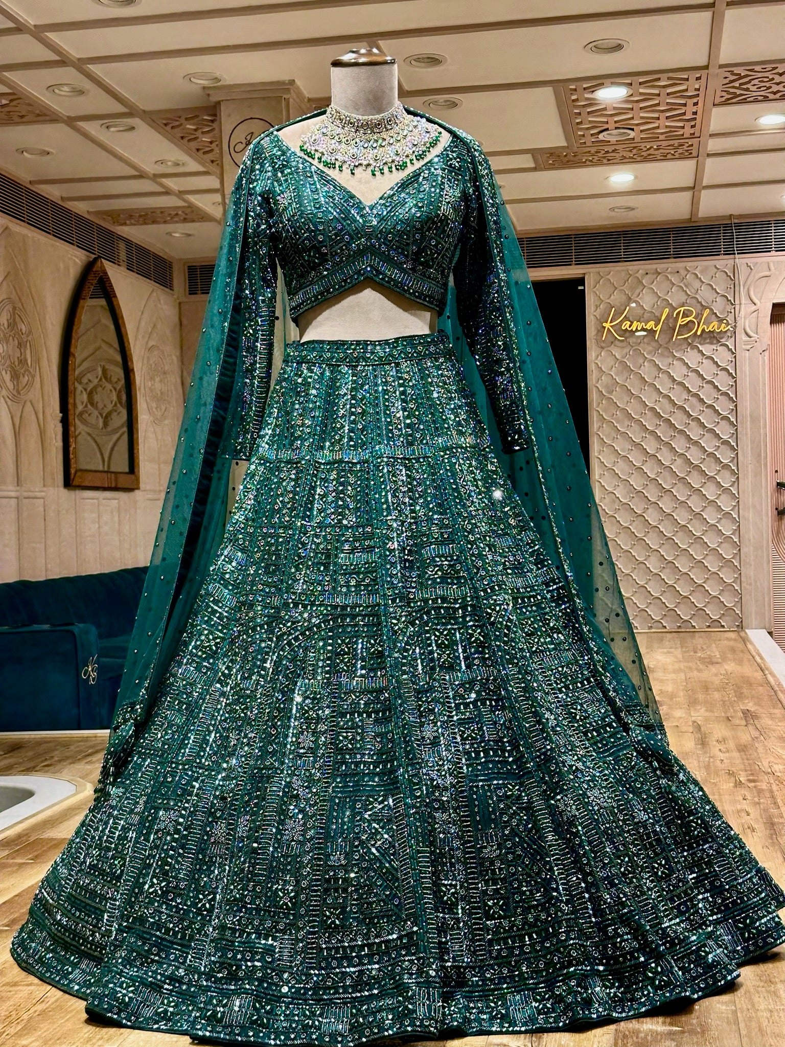 Crystal Charm Lehenga