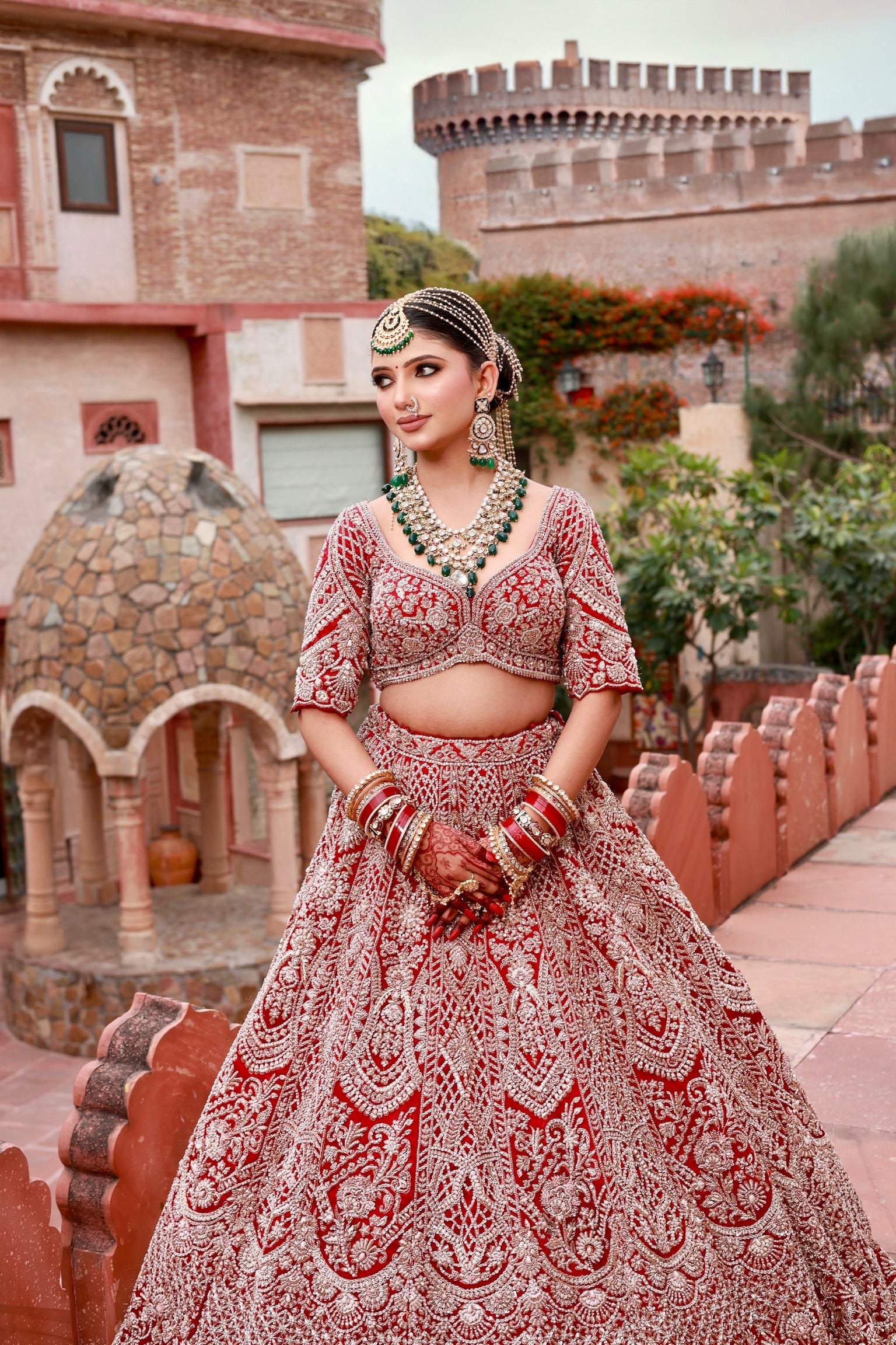 Royal Wedding Whisper Lehenga