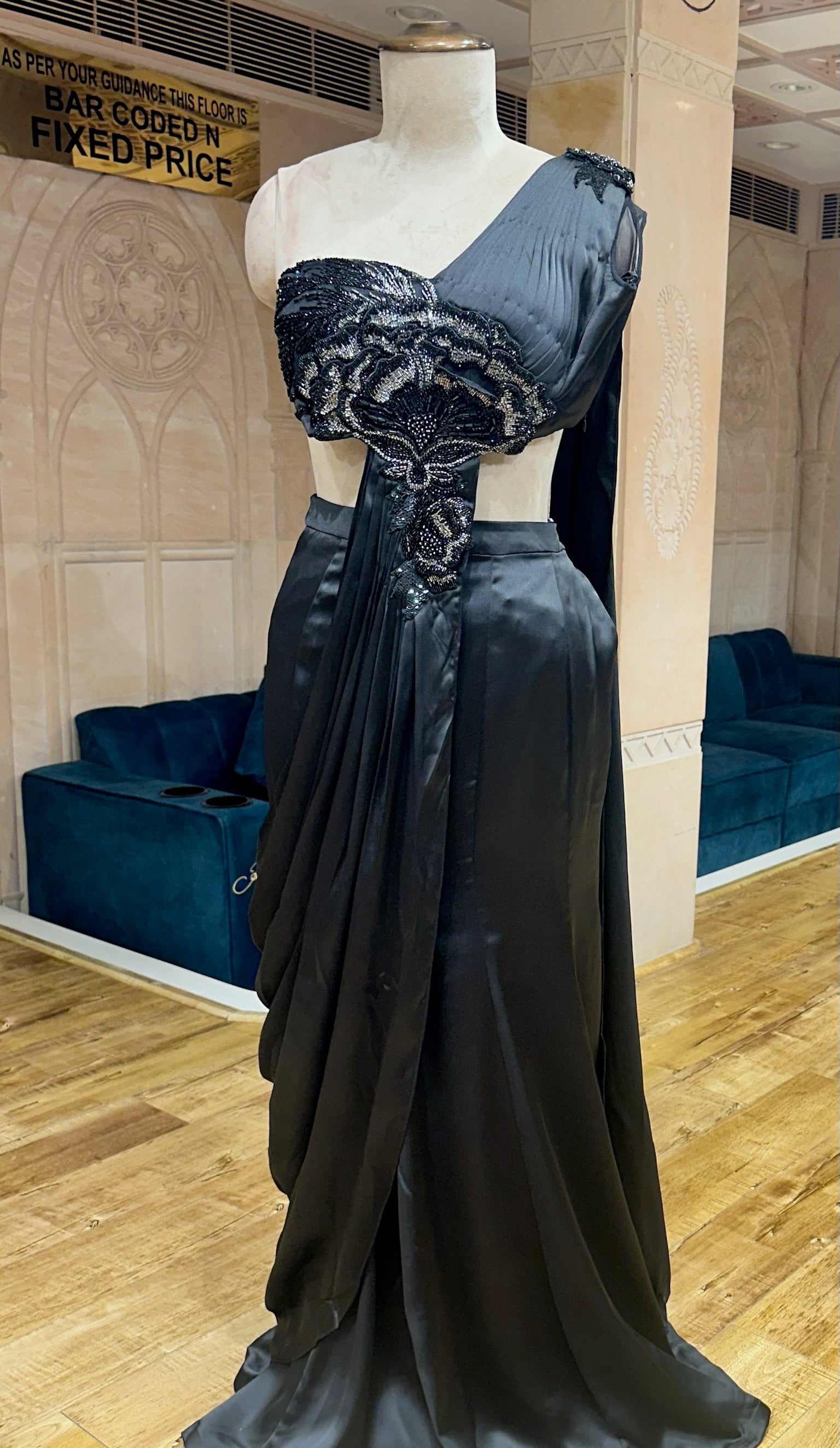 Black Majestic Saree