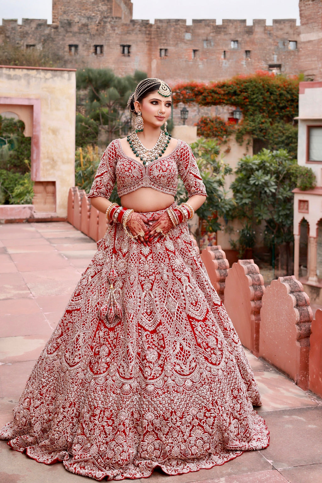 Royal Wedding Whisper Lehenga