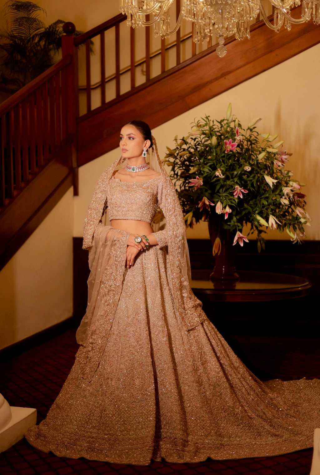 Snow White Lehenga
