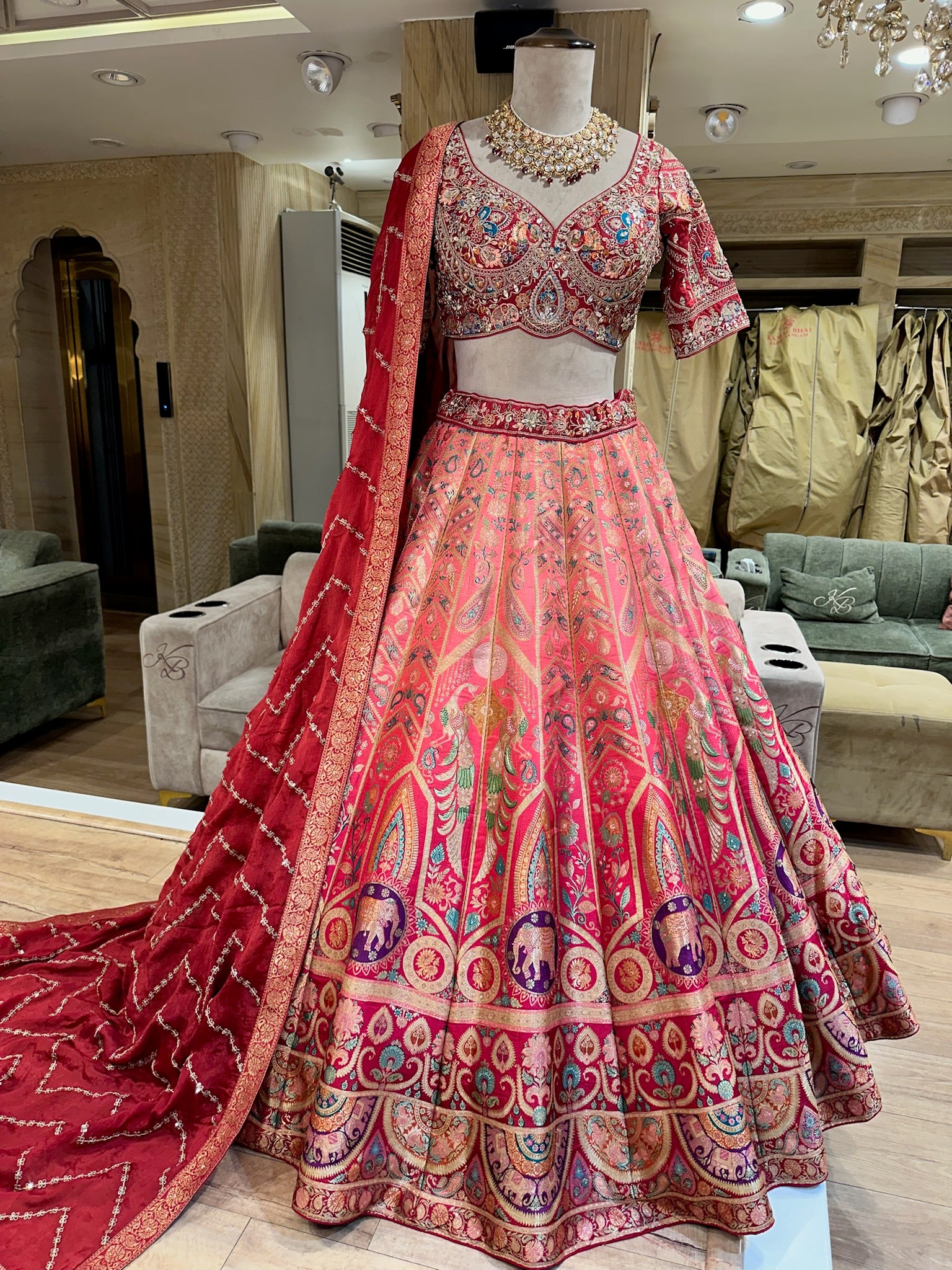 Opulent Orchid Lehenga
