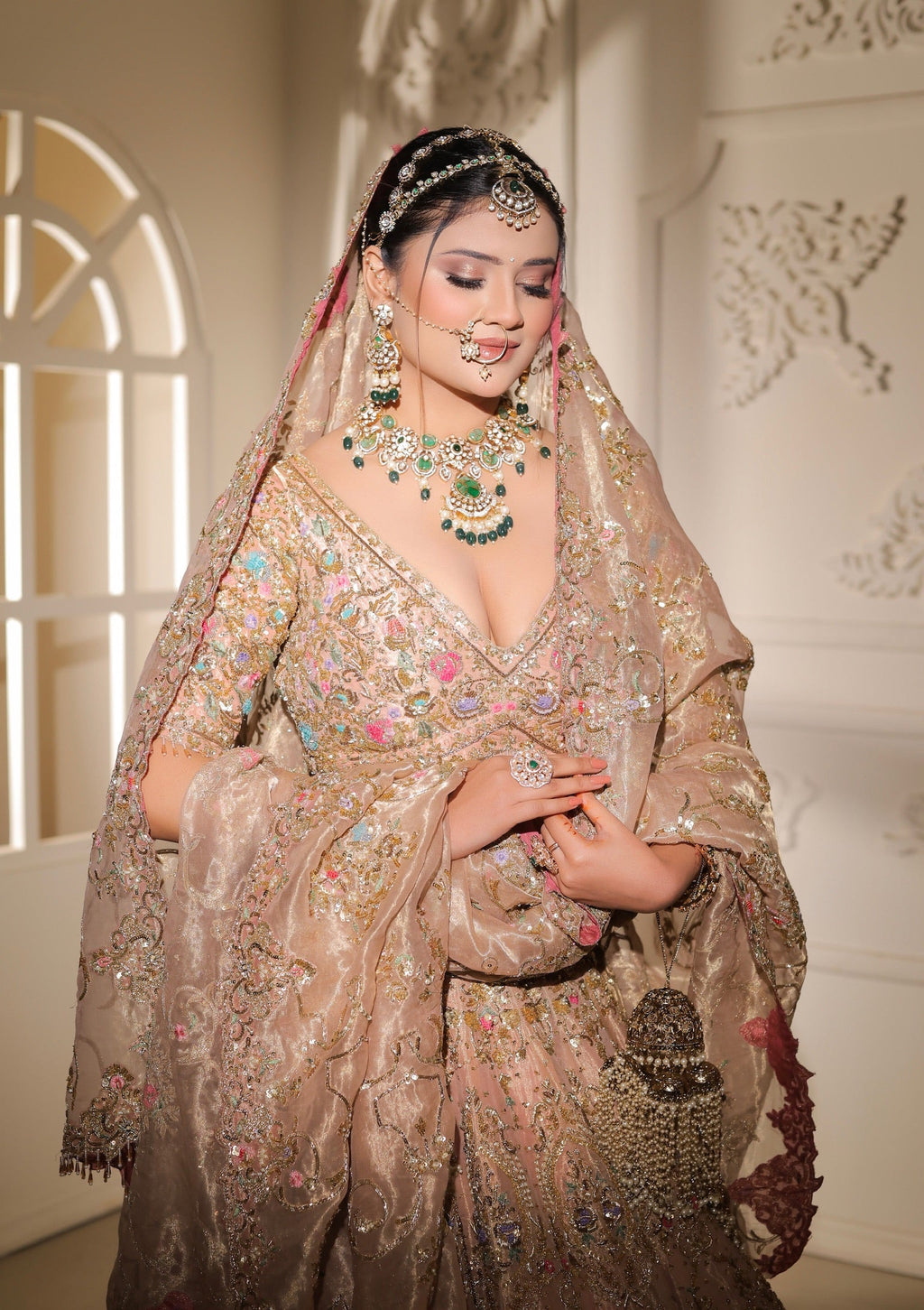 Rivaaz Peral Lehenga