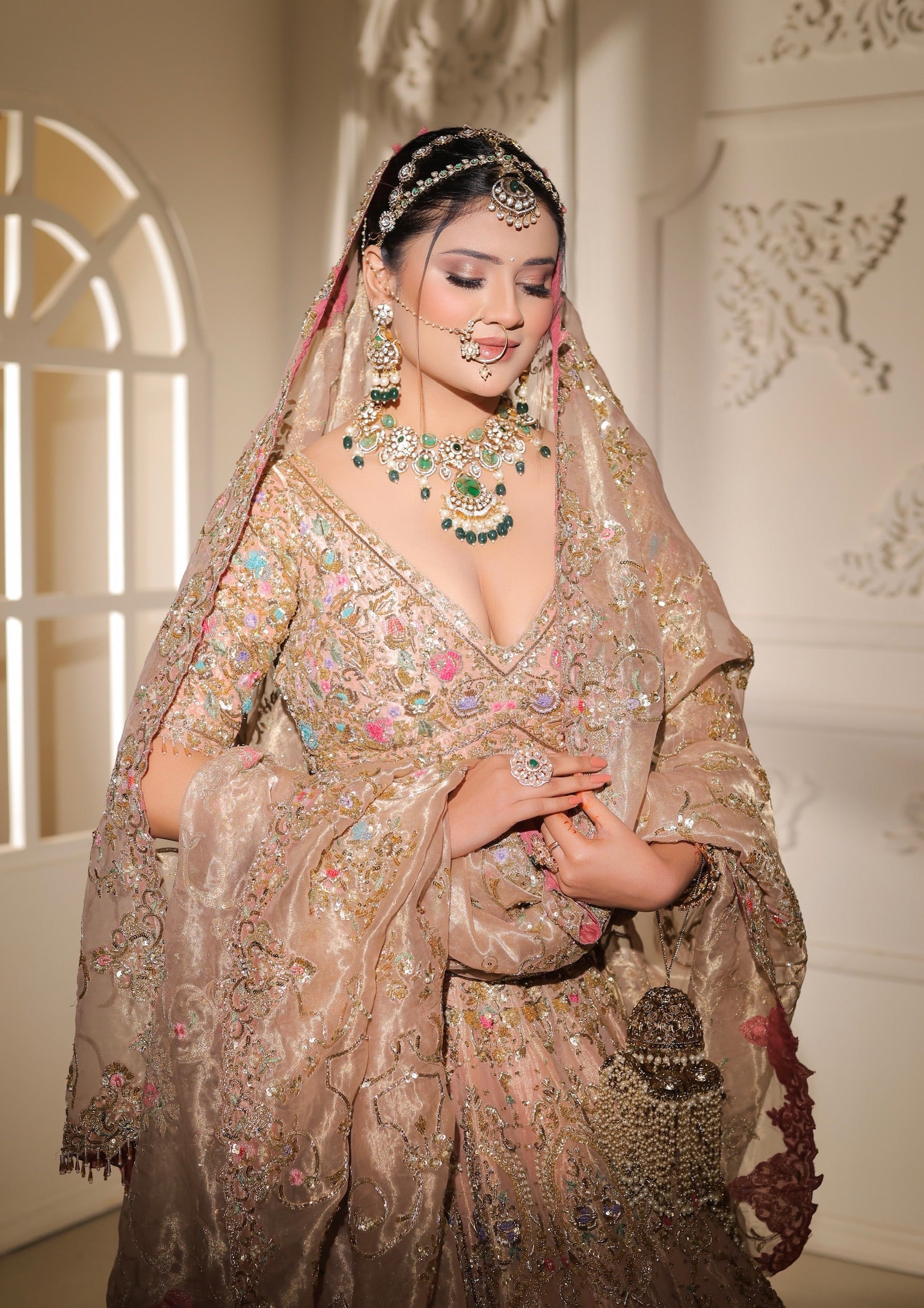 Rivaaz Peral Lehenga