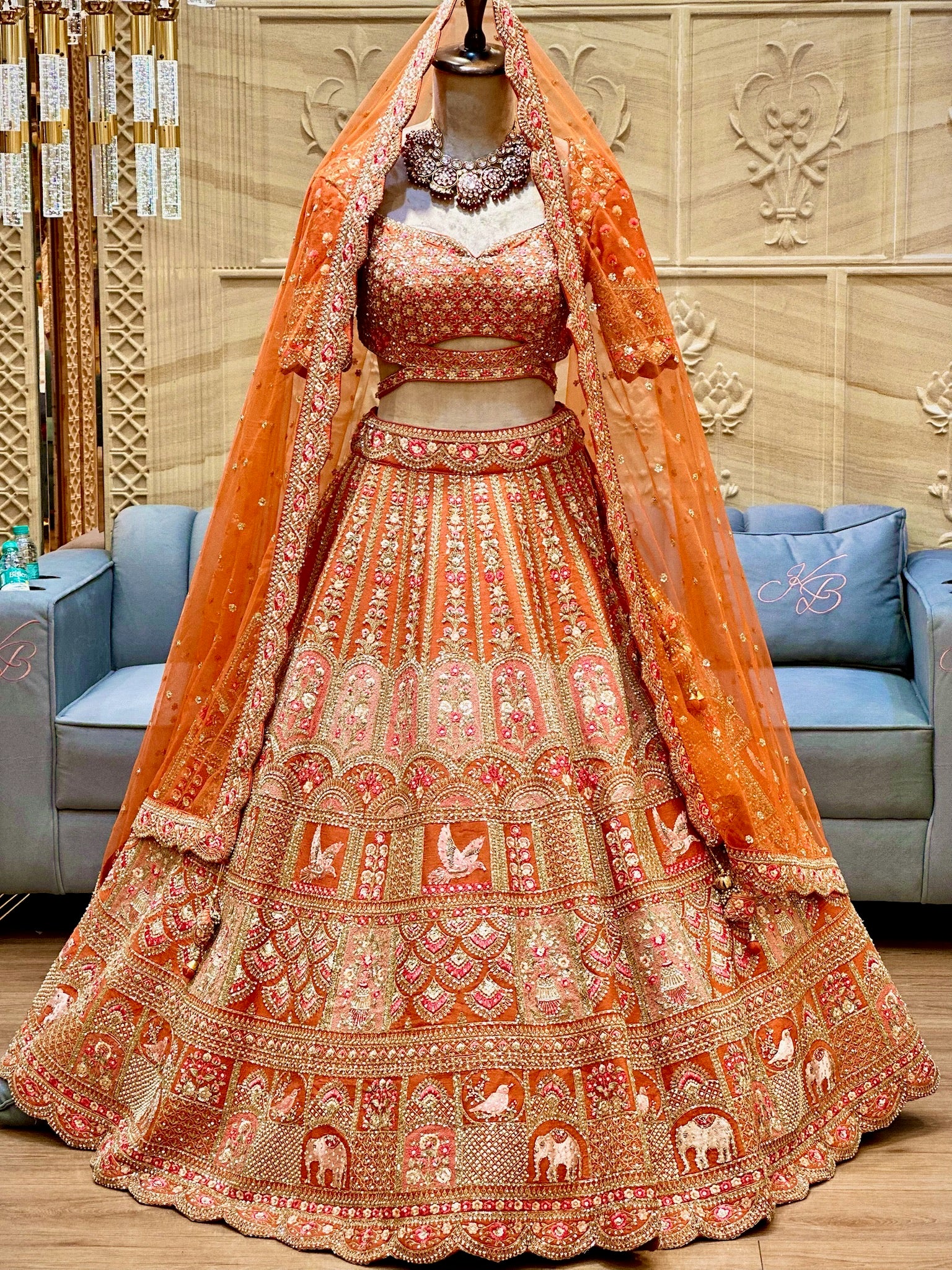 Scarlet Runway Lehenga