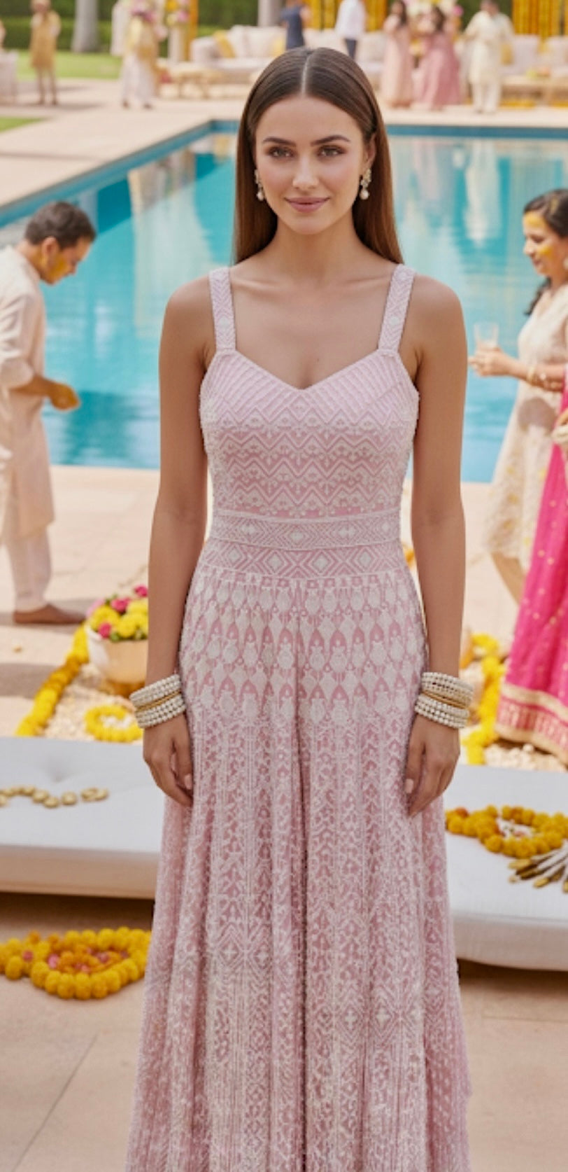 Haldi Fusion wear